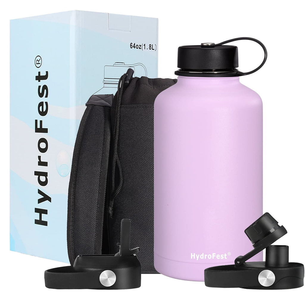 Triple Insulated Stainless Steel Water Bottle with Straw Lid